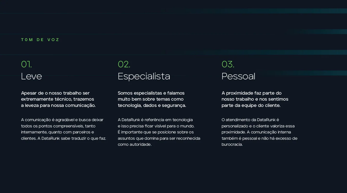 alt="Modelo de tom de voz tirado do brandbook da DataRunk"
