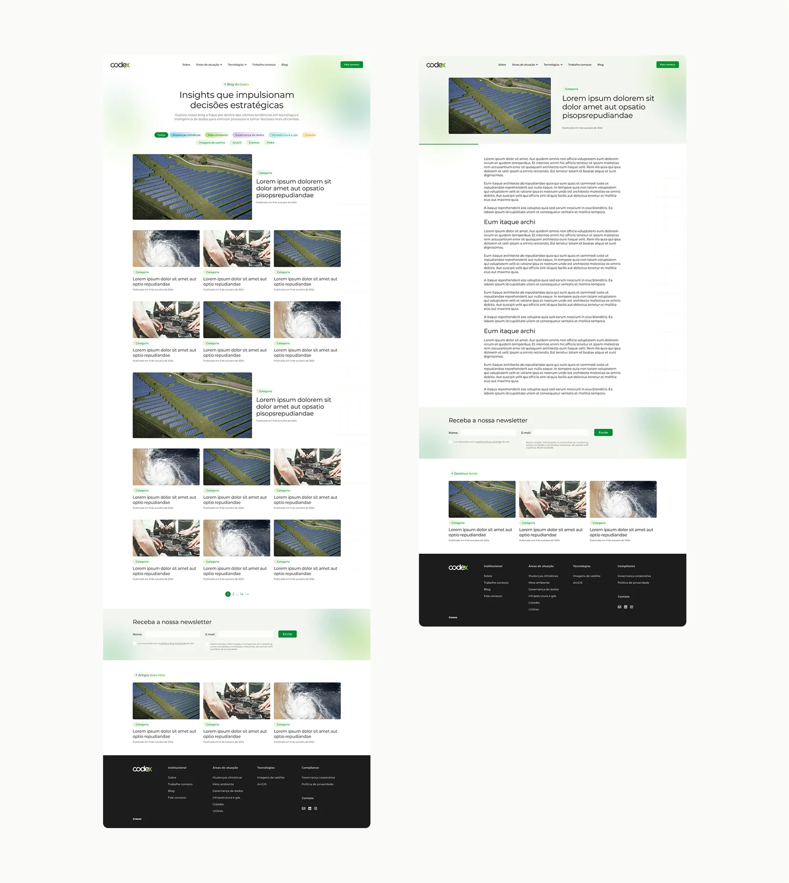 Codex - projeto trasso.design
