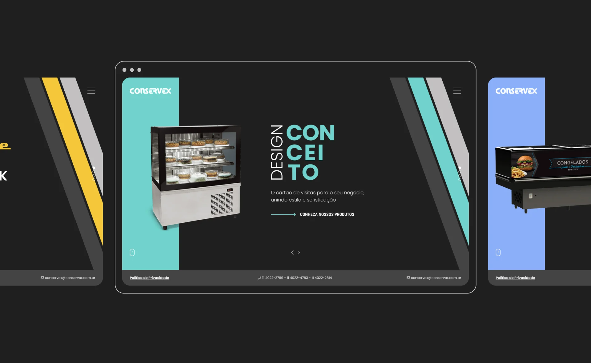 Conservex - capa da listagem de projetos