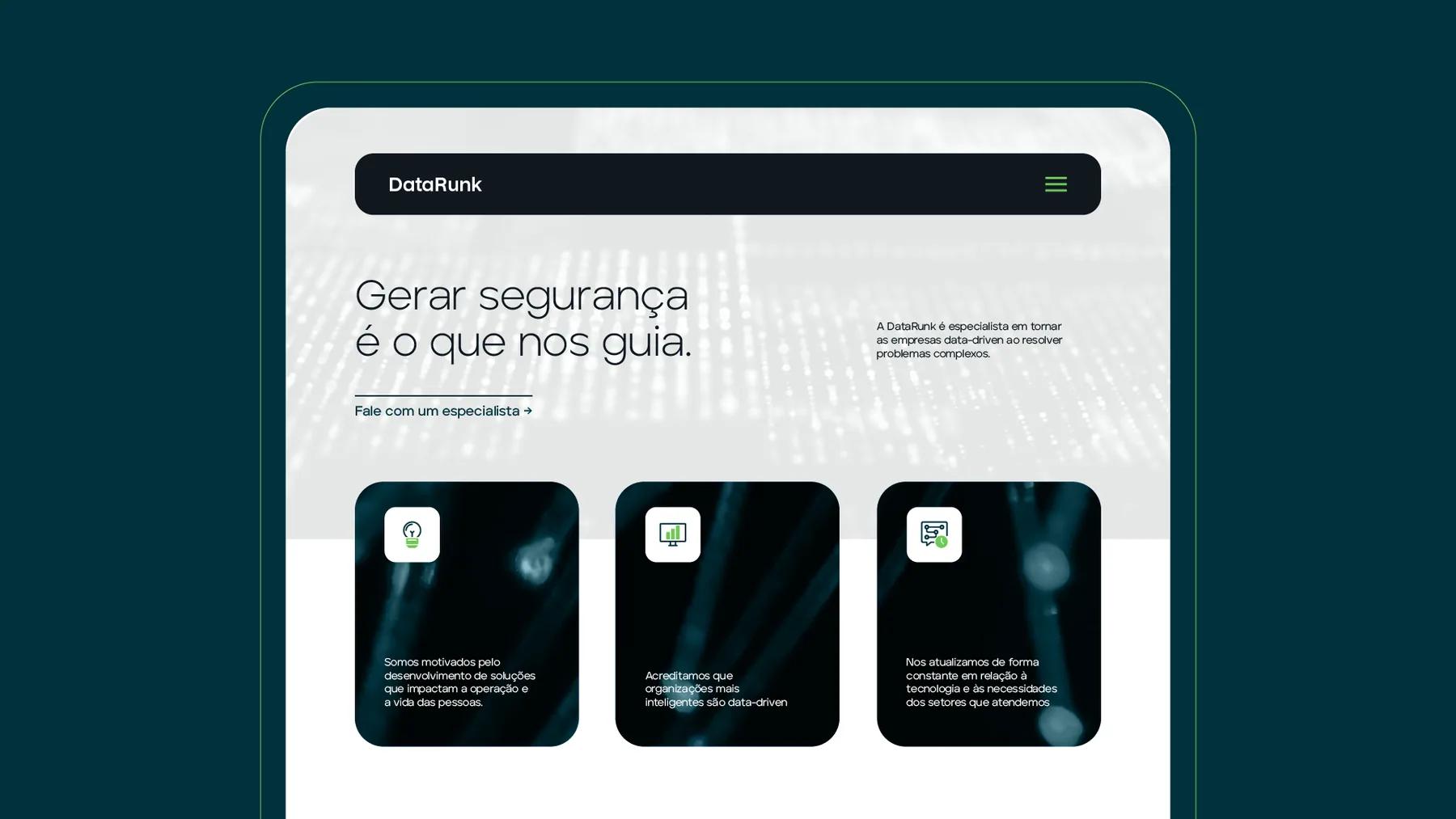 DataRunk - projeto trasso.design