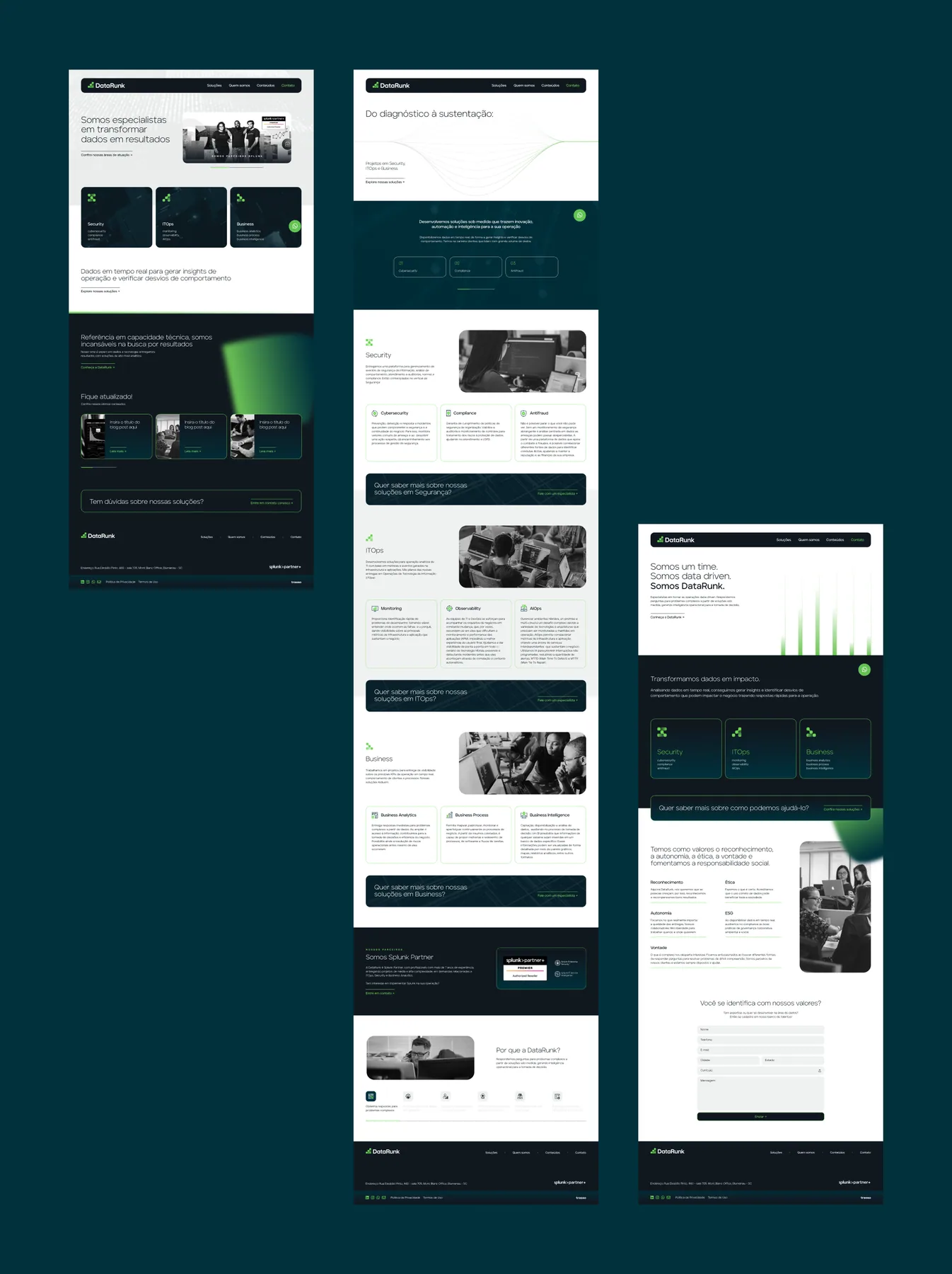 DataRunk - projeto trasso.design
