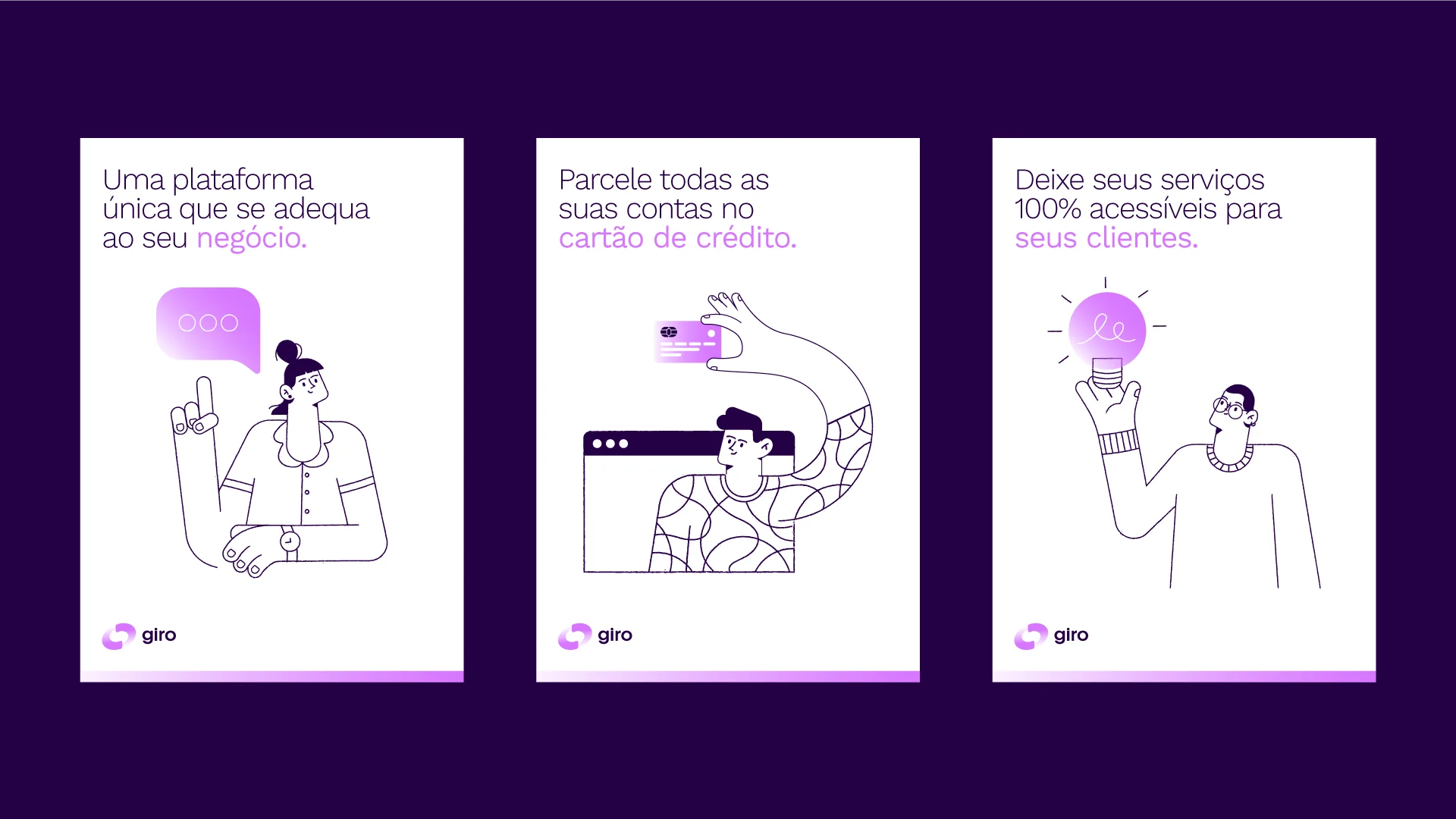 Giro Pagamentos - capa da listagem de projetos