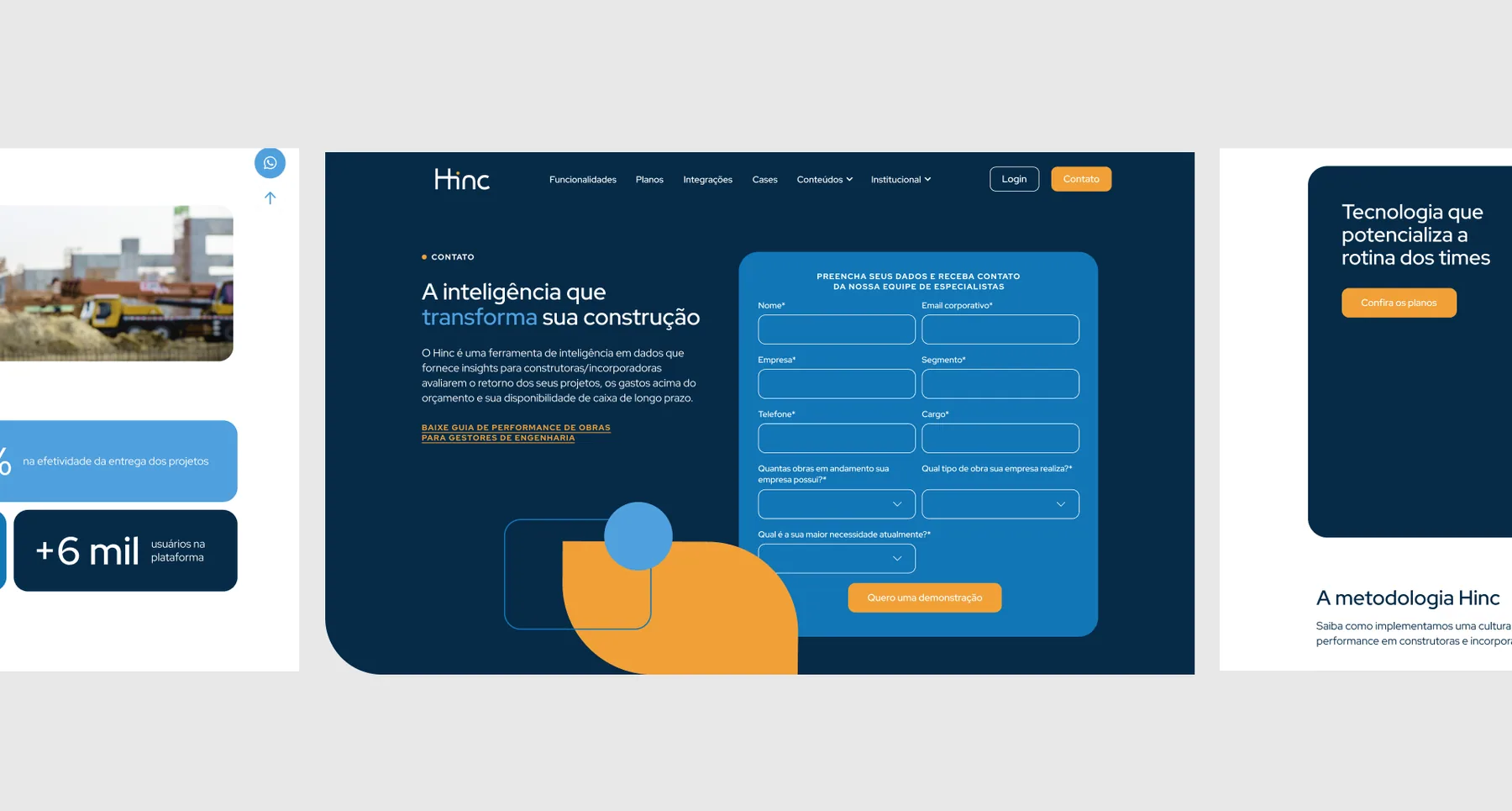 Hinc - projeto trasso.design