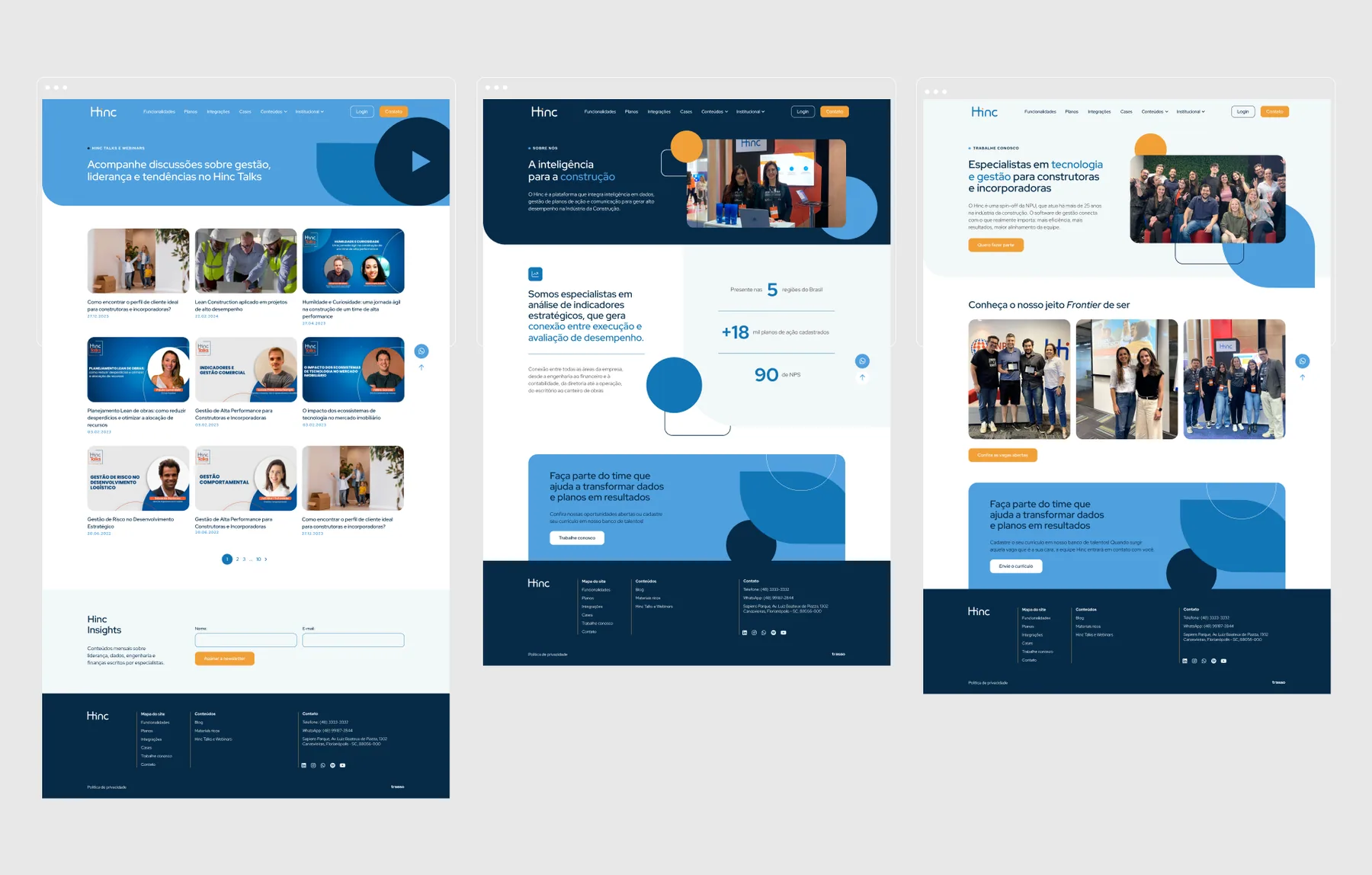 Hinc - projeto trasso.design