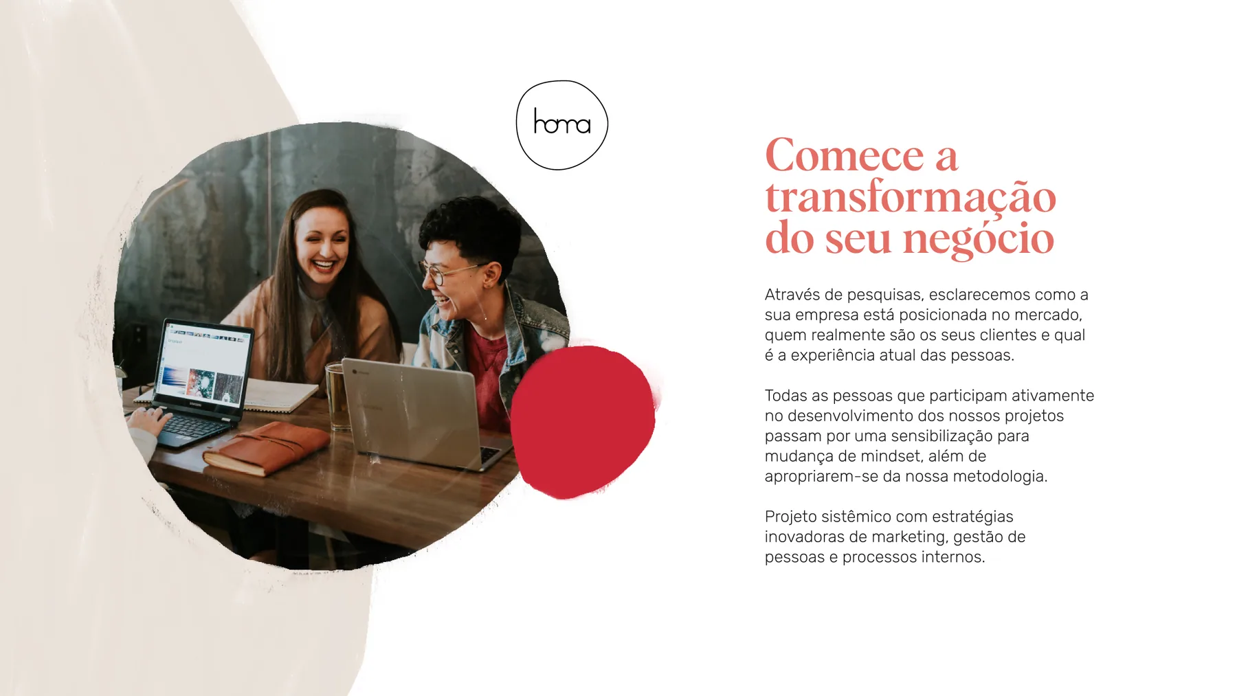 Homa - projeto trasso.design