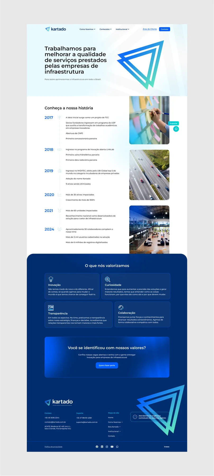 Kartado - projeto trasso.design