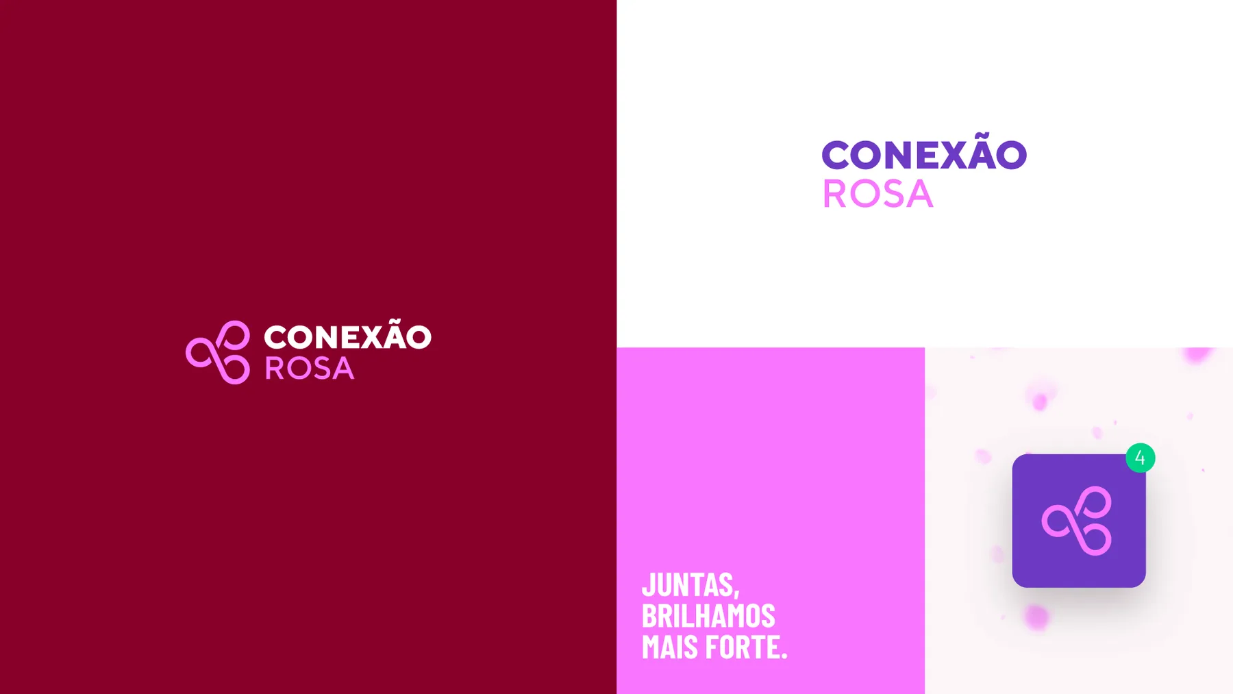 Laço Rosa - projeto trasso.design