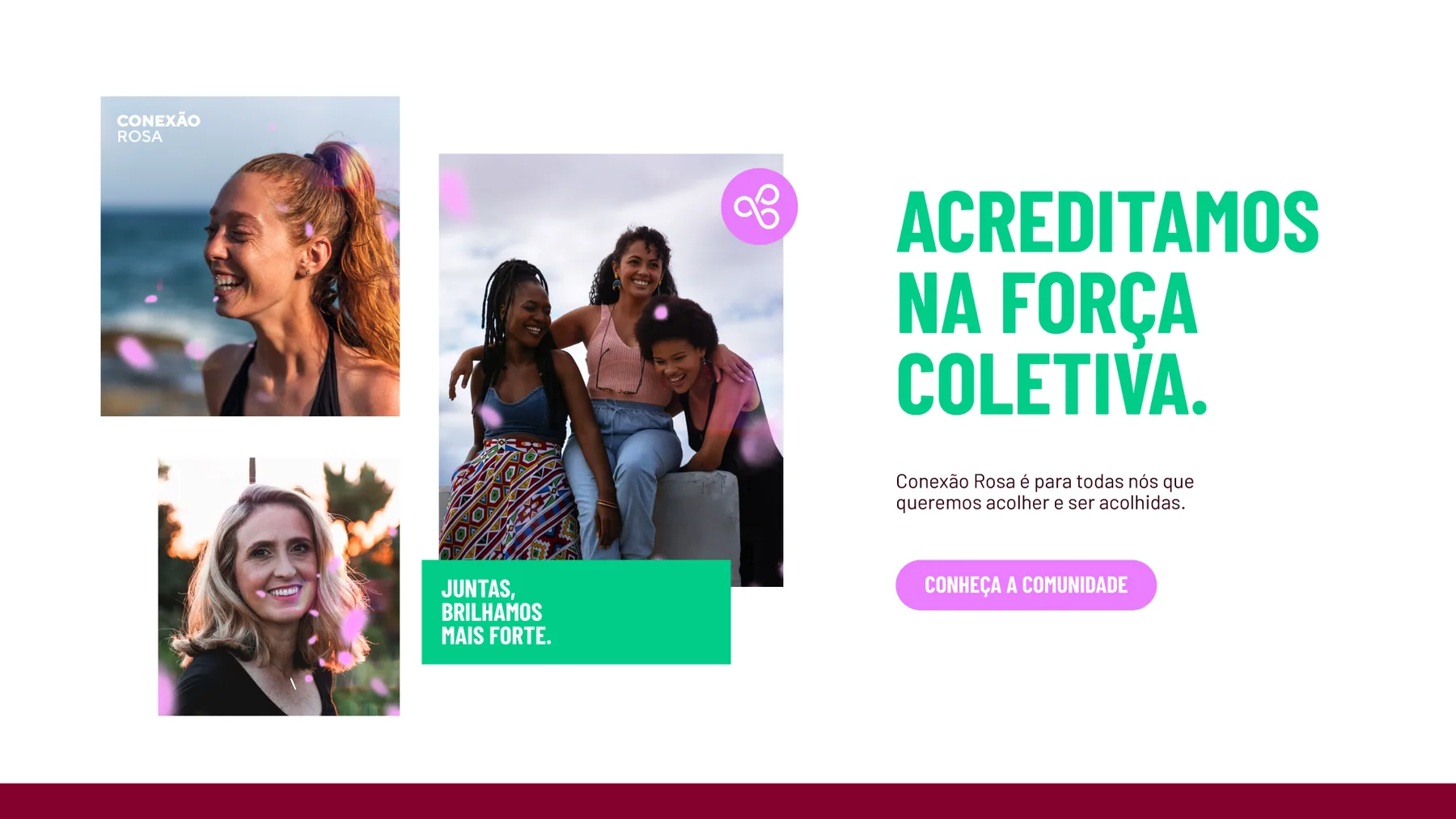 Laço Rosa - projeto trasso.design