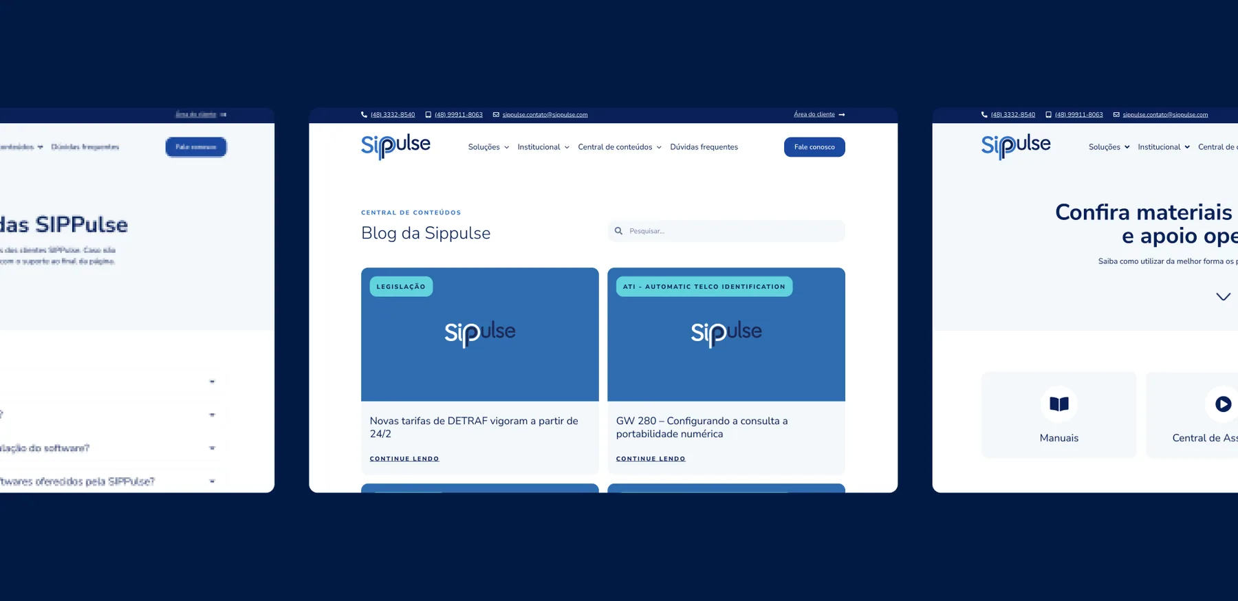 Sippulse - projeto trasso.design