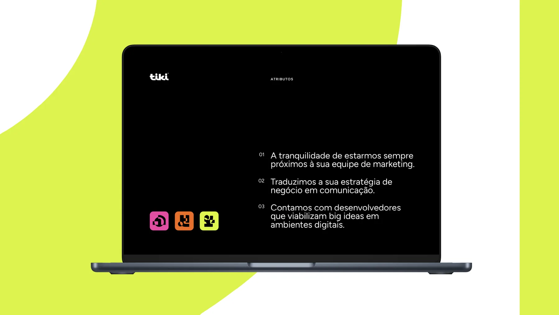 Tiki - projeto trasso.design