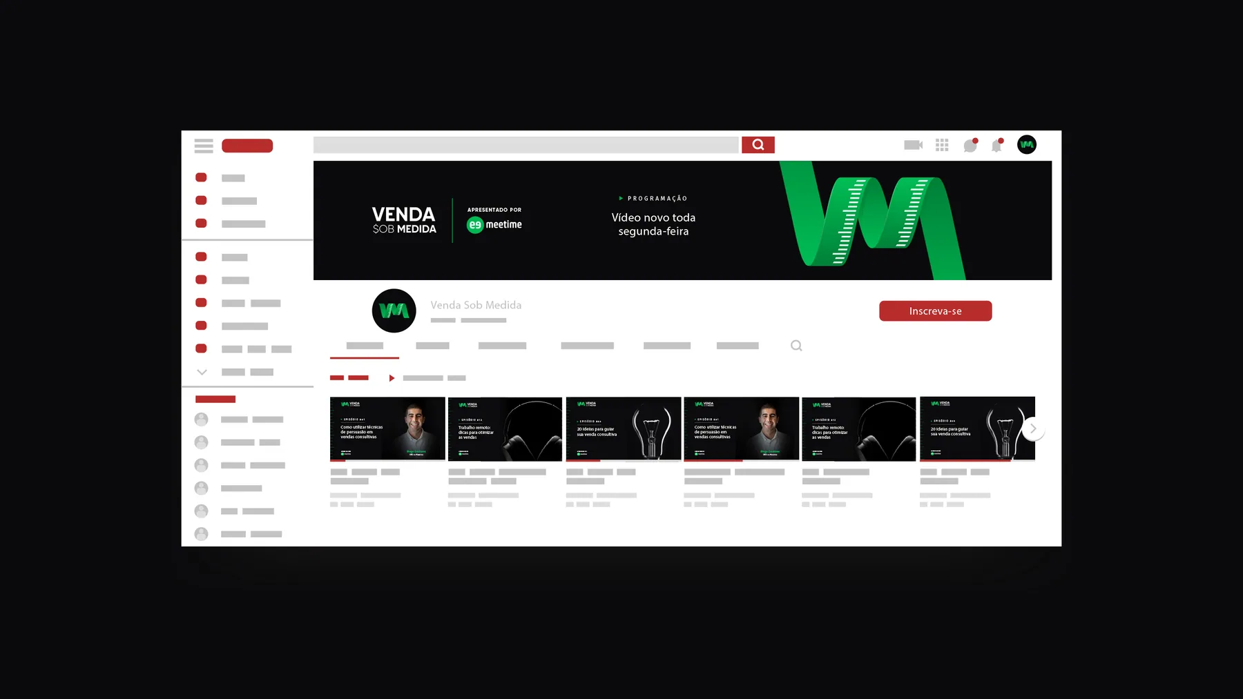 Venda sob Medida - projeto trasso.design